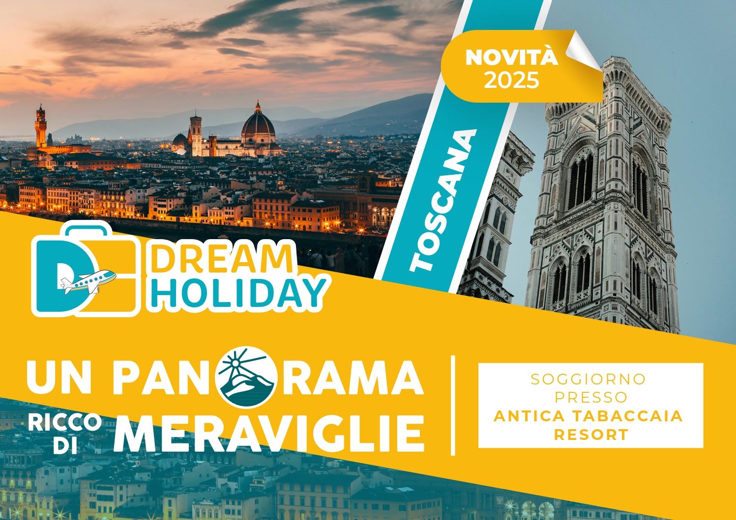 Toscana – Panorama Ricco di Meraviglie